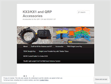 Tablet Screenshot of kx3helper.com